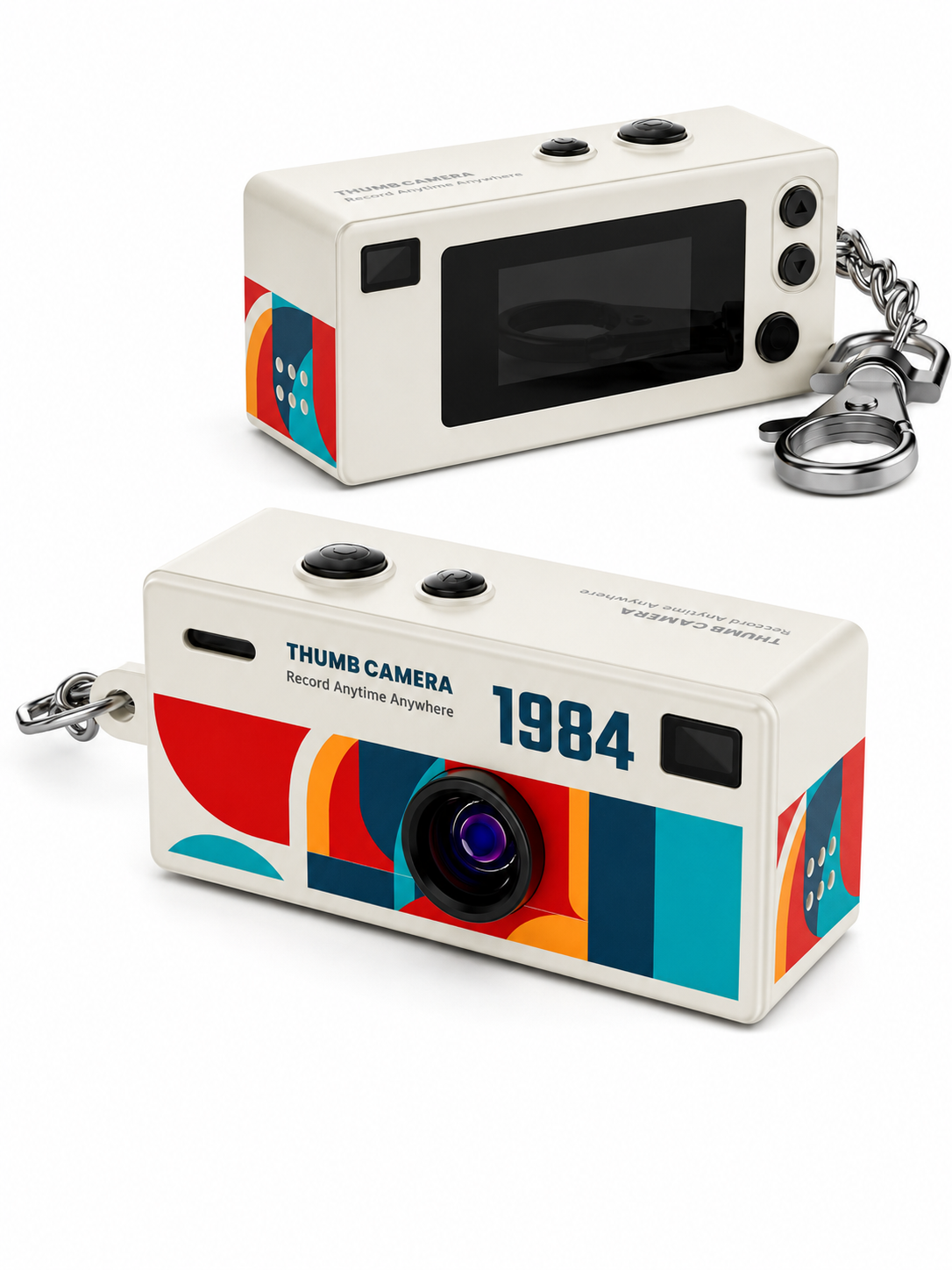 Thumb Camera — Mini Keychain Digicam
