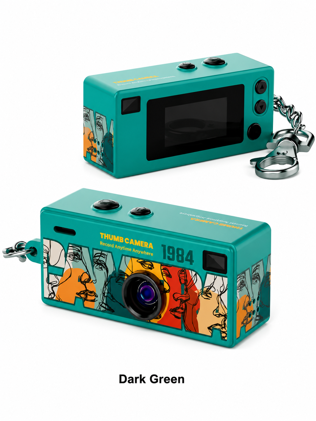 Thumb Camera — Mini Keychain Digicam