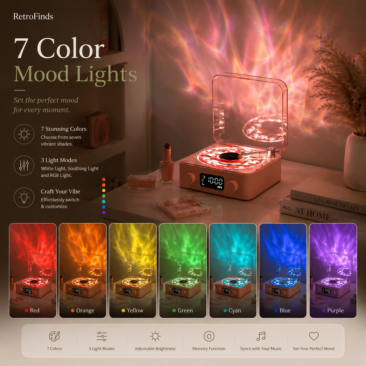 Waves Speaker — Turn Your Room Into A Vibe