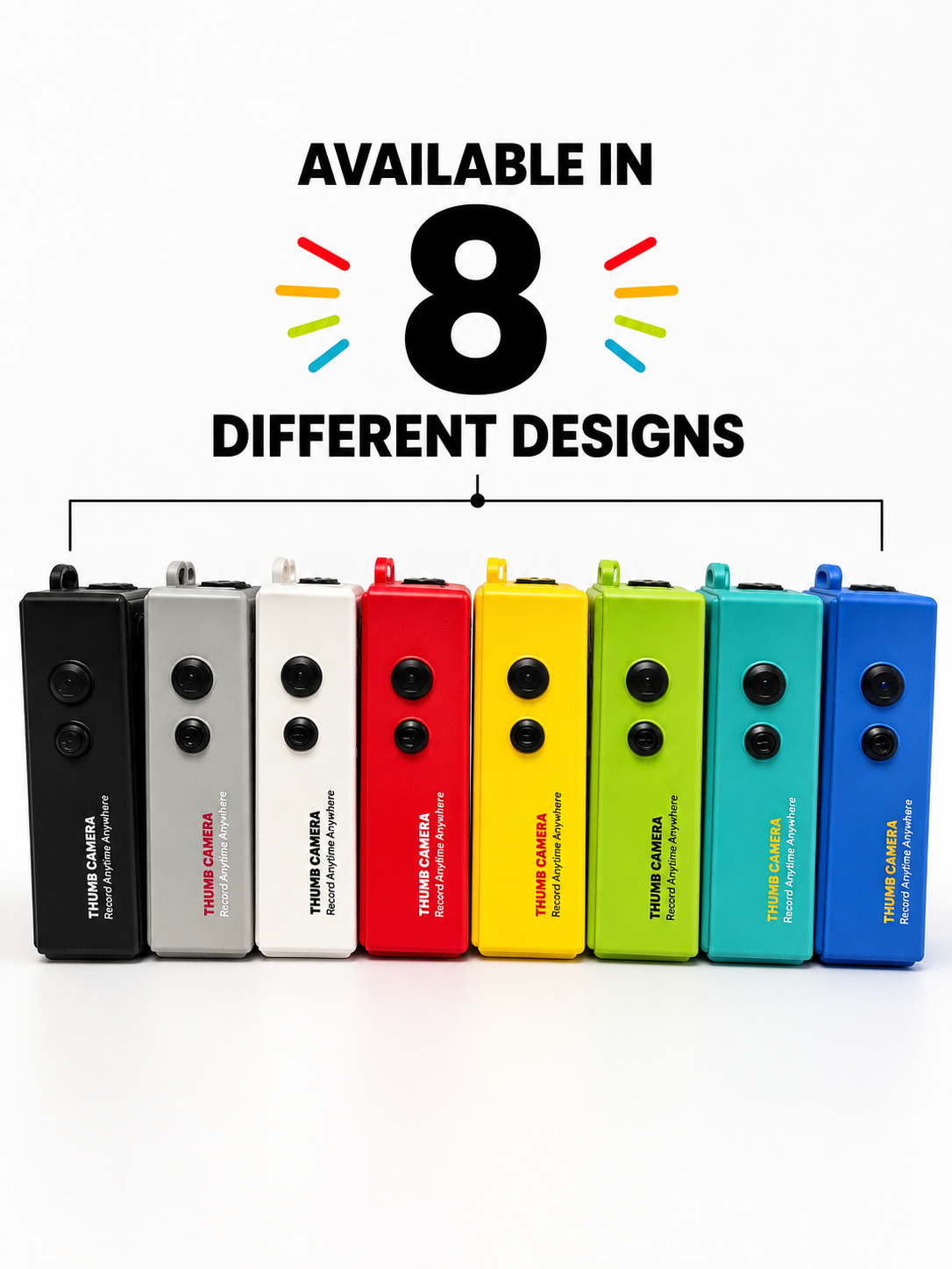 Thumb Camera — Mini Keychain Digicam