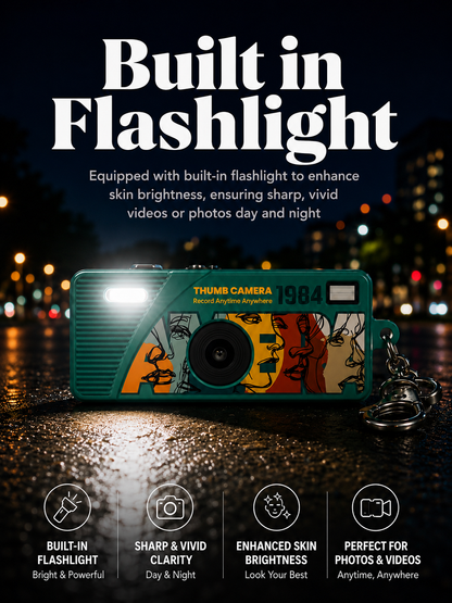Thumb Camera — Mini Keychain Digicam